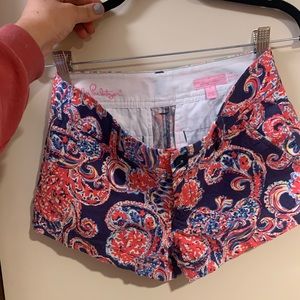 Lilly Pulitzer For the Halibut Walsh Shorts 0
